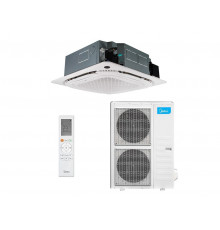 Кондиционер кассетного типа Midea четырехпоточный MCD1-48HRN1-R/MOU-48HN1-LRR/T-MBQ4-04A1.